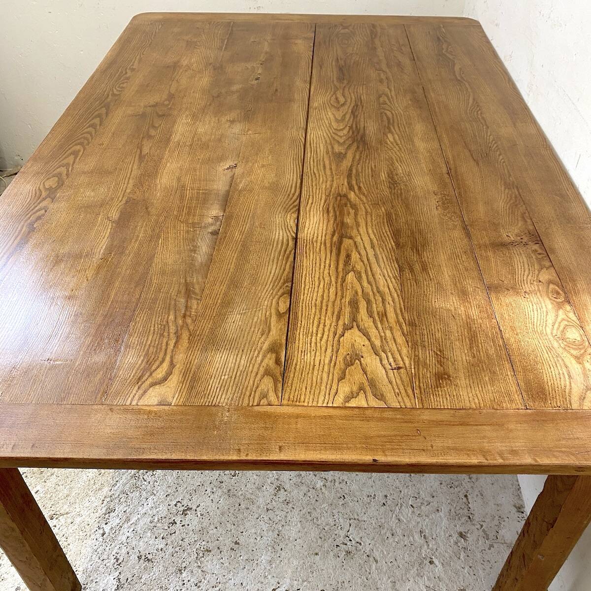 Large vintage 1950s farmhouse table