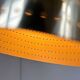 Vintage adjustable wall lamp, perforated brass, Carl Thore Suede 1960