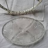 Glass compartment dish