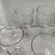 12 verres à pied dépareillés