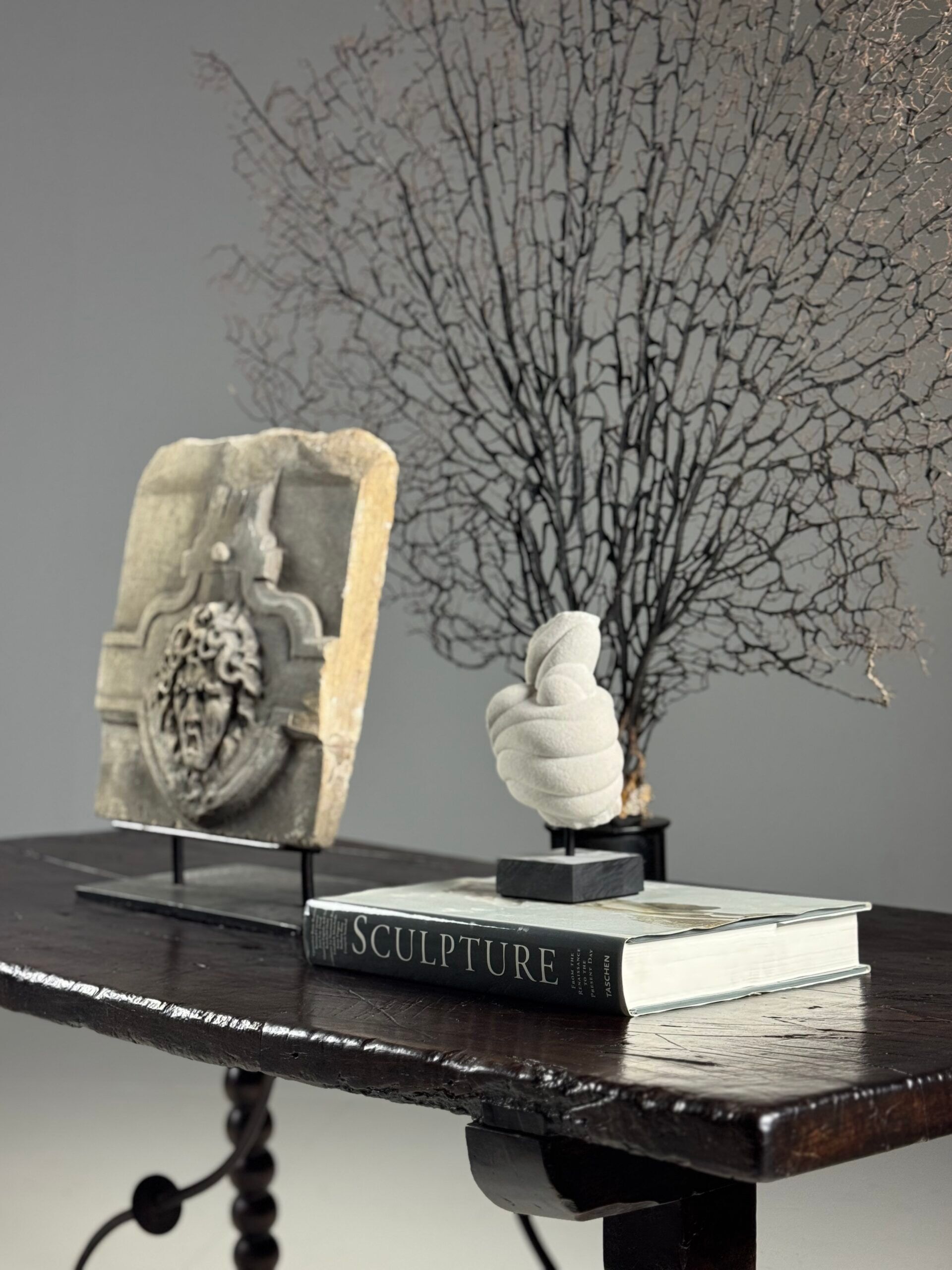 Spanish table 18th century bobbin