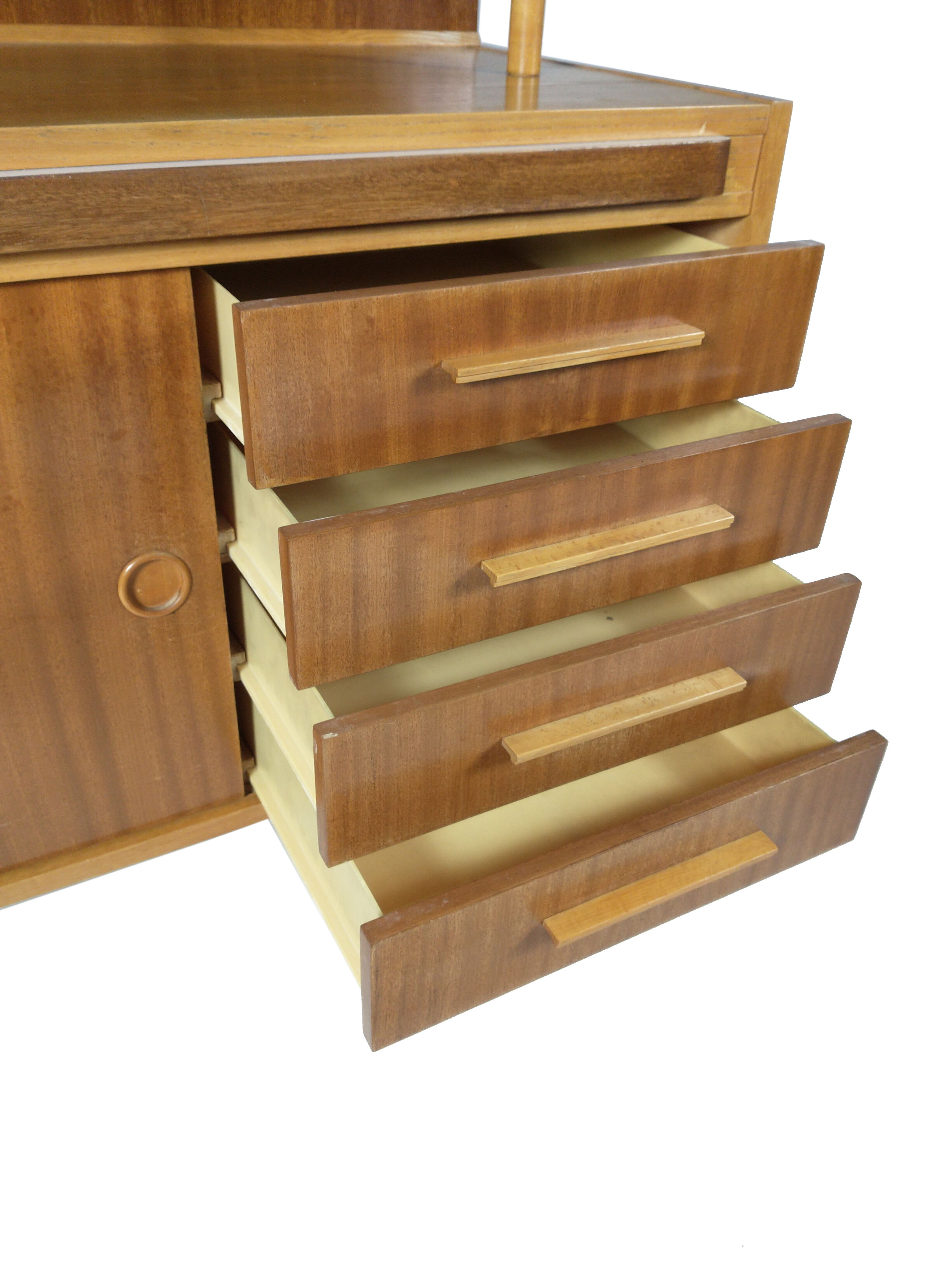 Vintage sideboard & desk, 1970s
