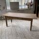 1950s oak butcher's farm table