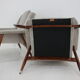 1980s pair of italian refurbished armchairs