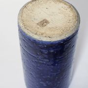 vase rouleau bleu Italie 1960