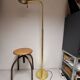 Adjustable brass floor lamp by Metalarte for Hansen, Spain, 1960s