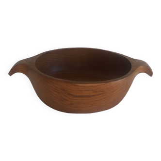 Vintage teak salad bowl Scandinavian design