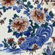 Antique plate in Gien earthenware — model “Rooster with Peonies”