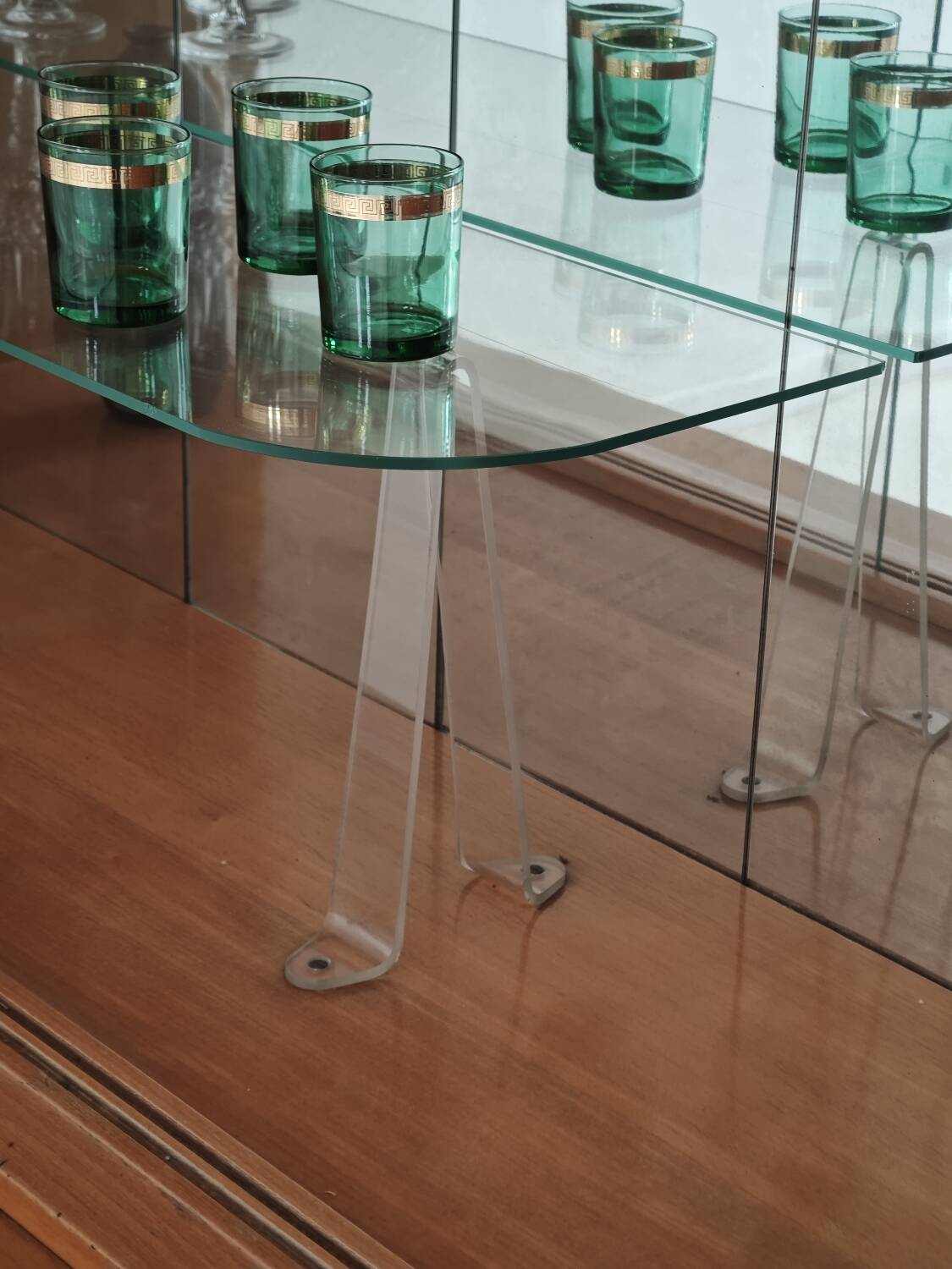 Vintage Czech display cabinet by Frantisek Jirak for Tatra 1960