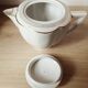 Art Deco teapot, sugar bowl and creamer