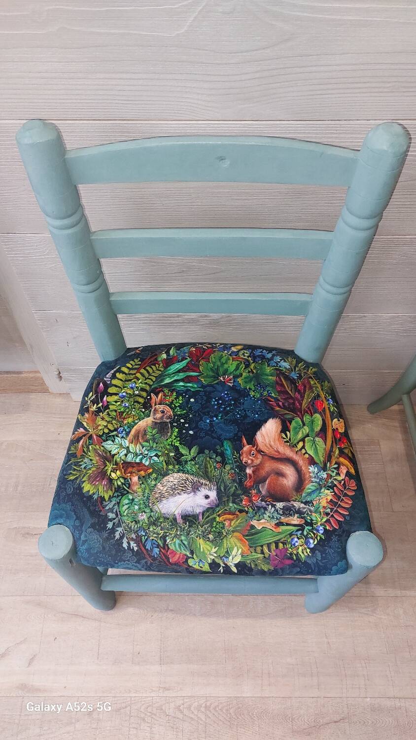 Restored children's chair
