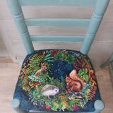 Chaise enfant restauree