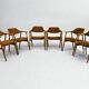 Série de 6 fauteuils danois en teck - Vintage 1960