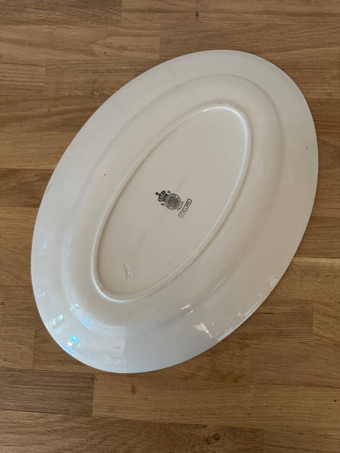 Luneville oval dish