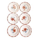 Lot de 6 assiettes Digoin Sarreguemines