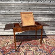Table Liseuse In Marquetry Stamped Louis XV XVIII Century