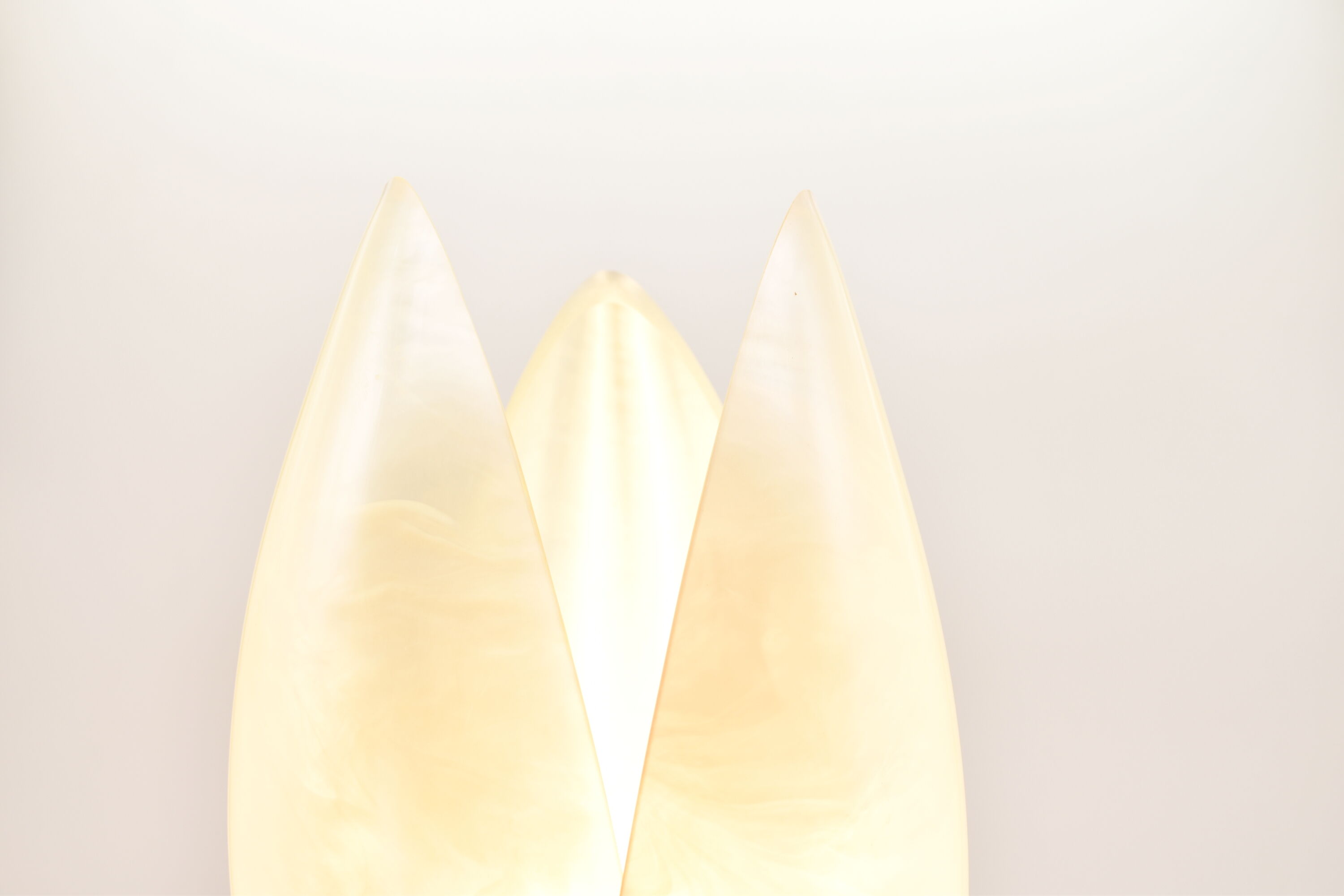 Pearly Rougier vintage Tulip lamp