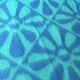 Couverture 220 X 240 losanges et fleurs 70's