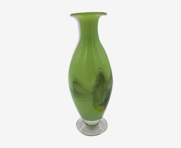 Vase en verre soufflé