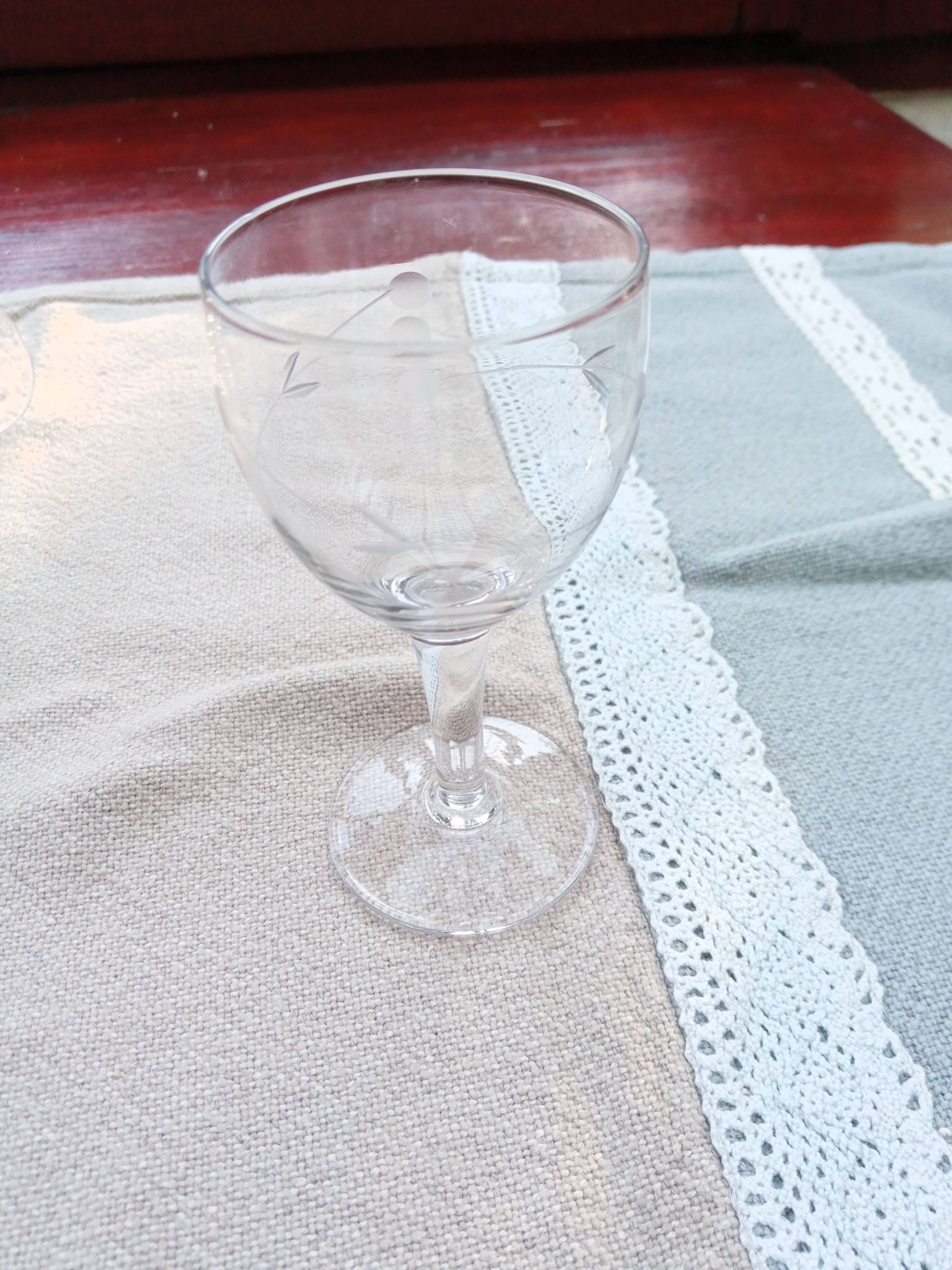 11 verres à pied années 40