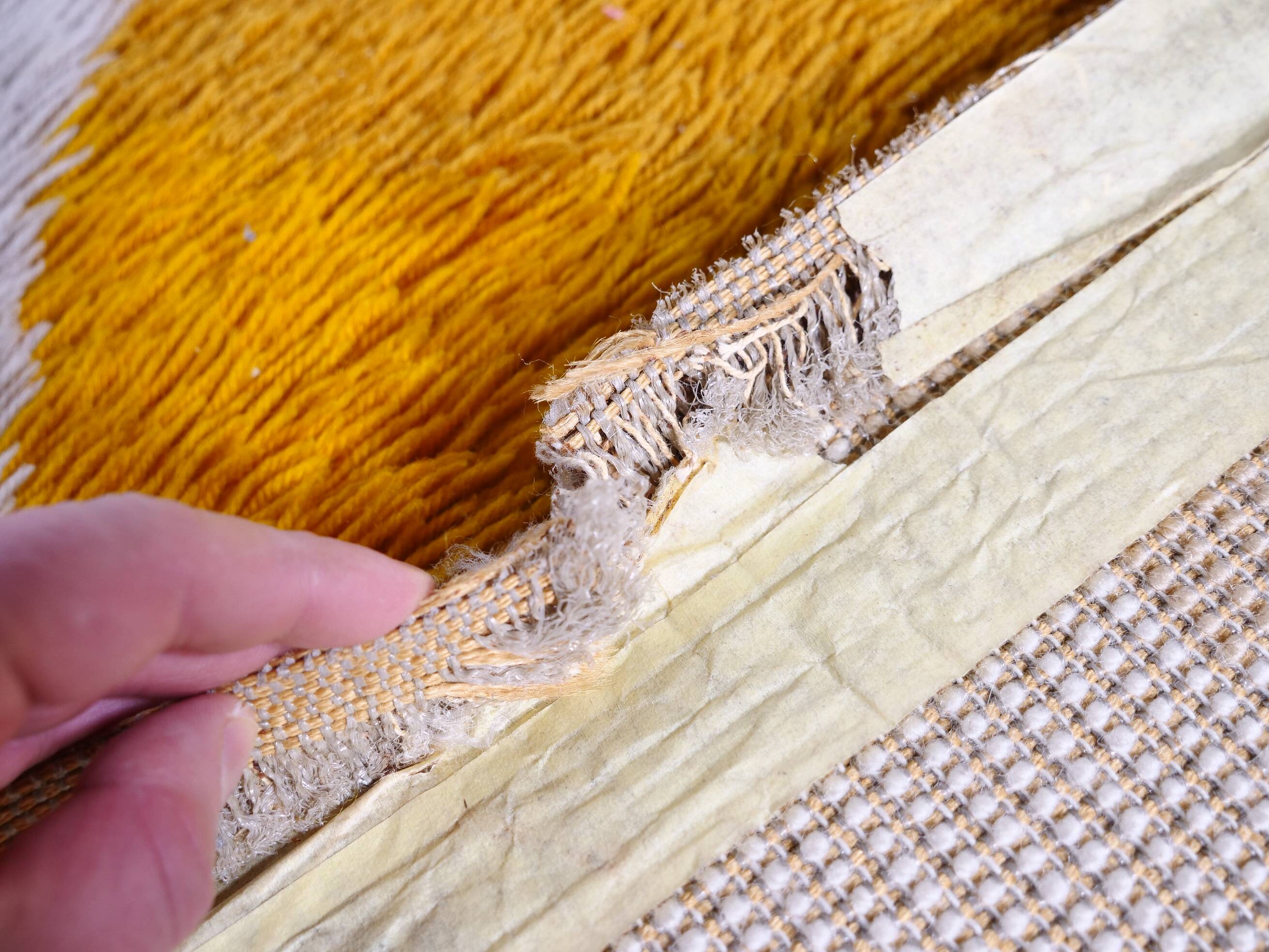 Mid-Century Vintage Space Age Wool Rug by Desso, 1970s