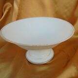 Old compotier fruit cup in porcelain