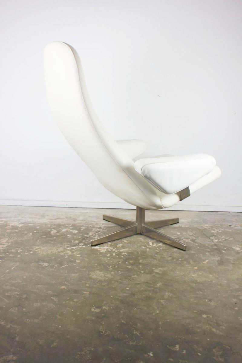 Rocking chair Roto Contourett by Alf Svensson for Dux 1962