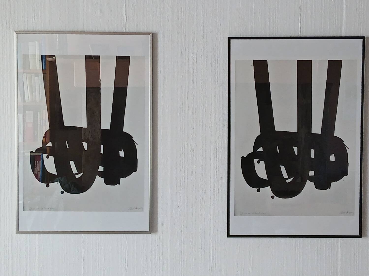 Pierre soulages after serigraph no. 29