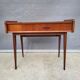 Scandinavian console dressing table desk with drop-down top