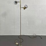 Lampadaire vintage en laiton