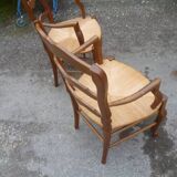 Paire de fauteuils de style Louis XV