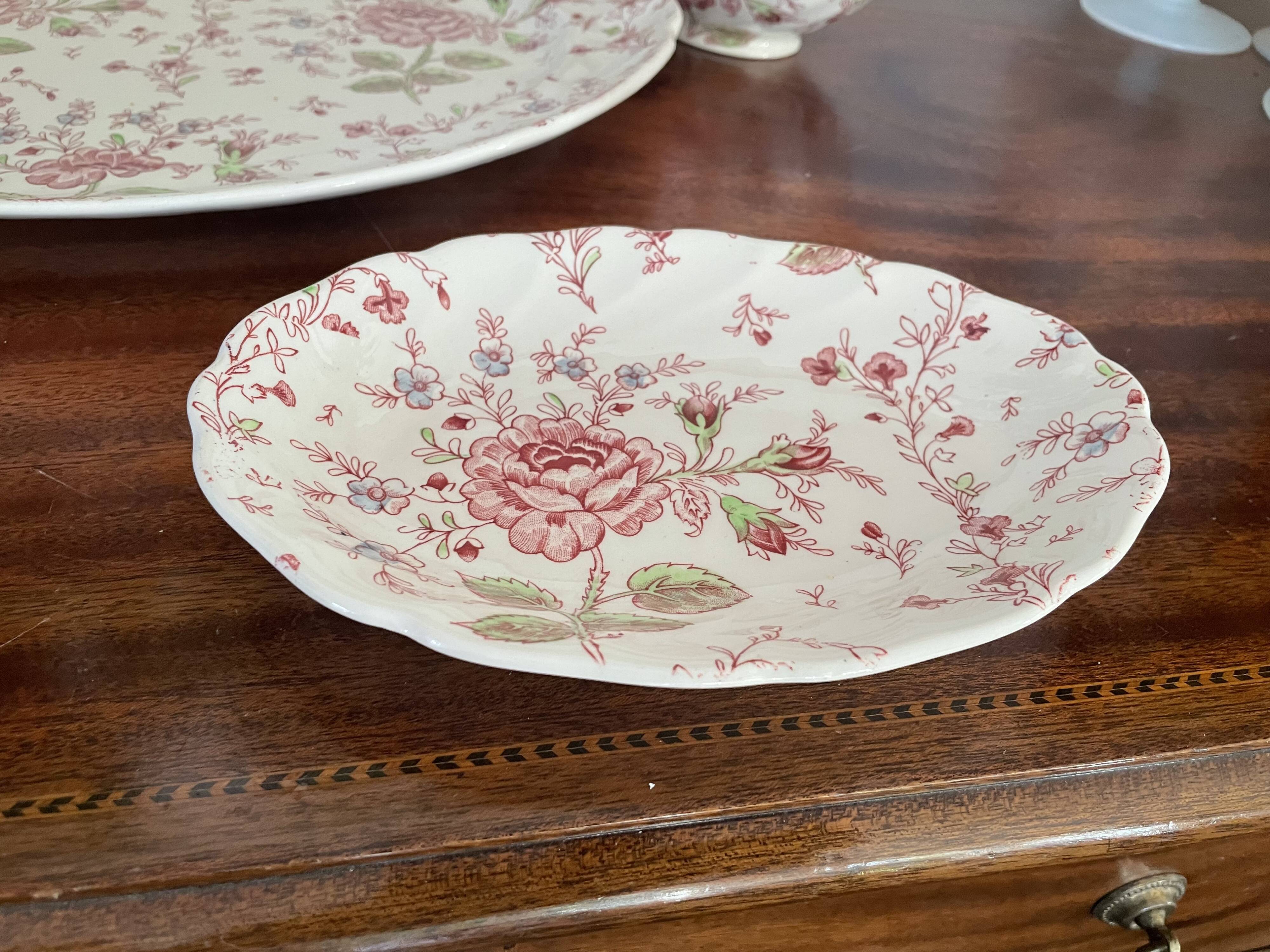 Vintage Rose Chintz Johnson Brothers dishes