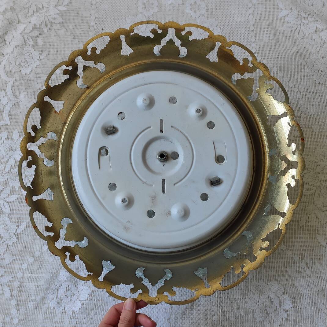 Large globe ceiling light