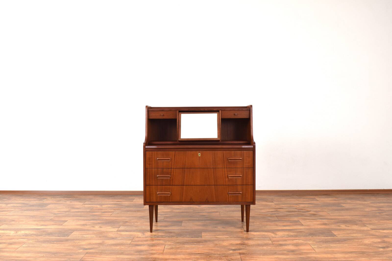Mid-Century Danish Teak Secretary, 1960s.