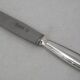 Christofle Rubans, 10 dessert knives, dessert, cheese, silver-plated metal.