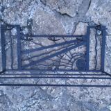 Art Deco wall coat rack