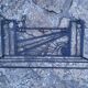 Art Deco wall coat rack