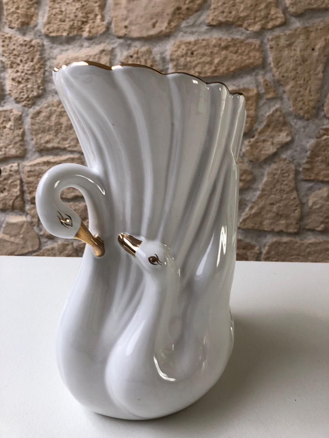 Swan vase
