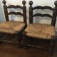 Pair of popular art bass chairs