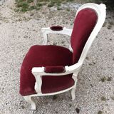 Louis XV child's cabriolet armchair
