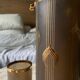 1930s brown and gold orangeade set