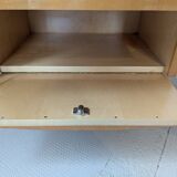 Pair of bedside tables in light wood