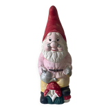 Garden gnome, terracotta