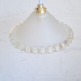 Vintage glass pendant lamp