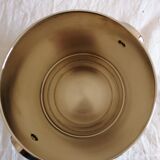 Design champagne bucket. chrome-plated steel