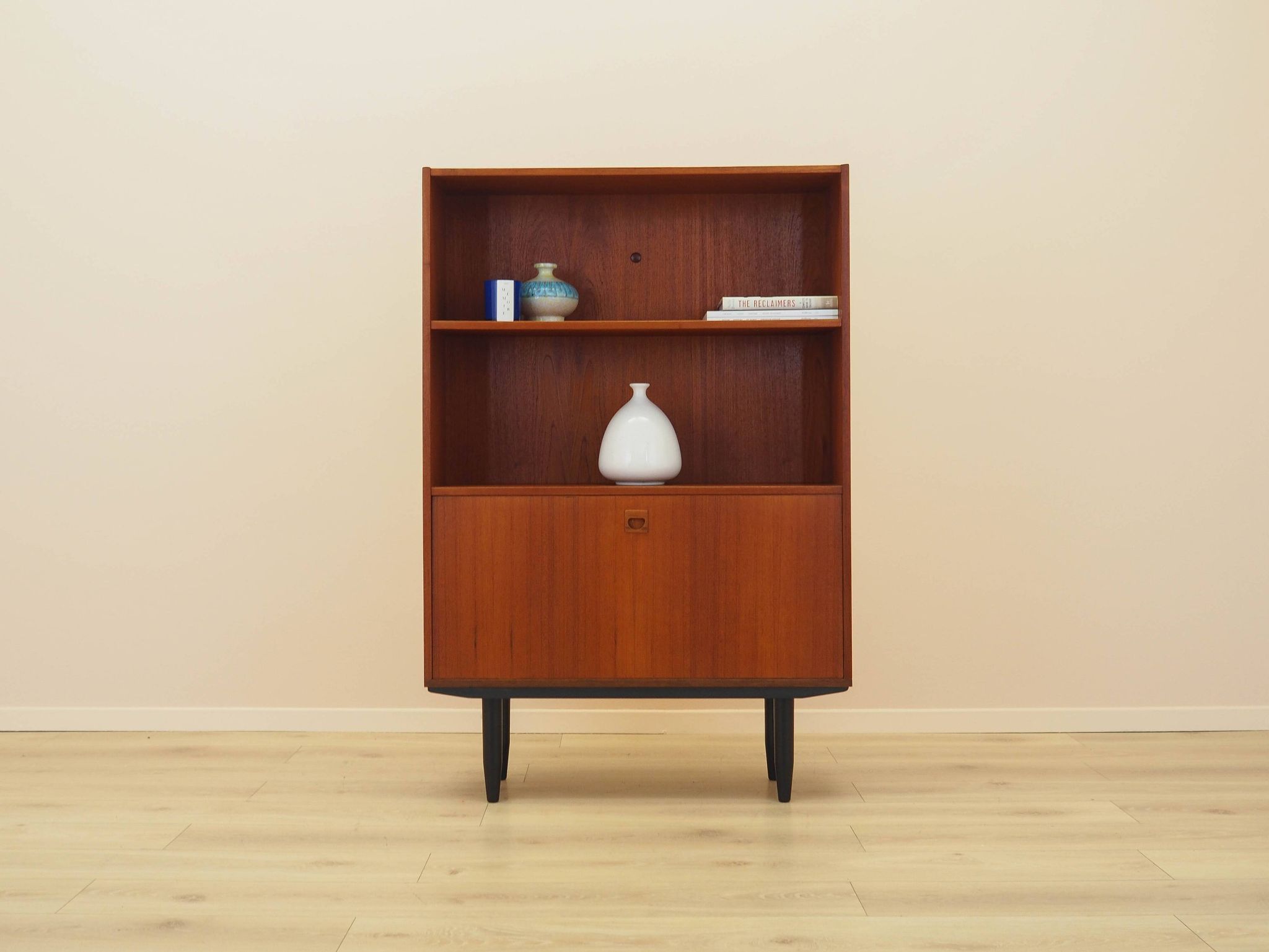 Teak bookcase, Danish design, 1970s, made in Denmark