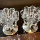 Pair of vintage 70s candlesticks