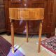 Antique Louis XVI Round Side Table Walnut 1780