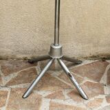 Vintage parrot, 1970s, in chrome metal.