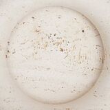 Bol Voltero in travertine by Pier Alessandro Giusti and Egidio Di Rosa for Up & Up, 1970s.